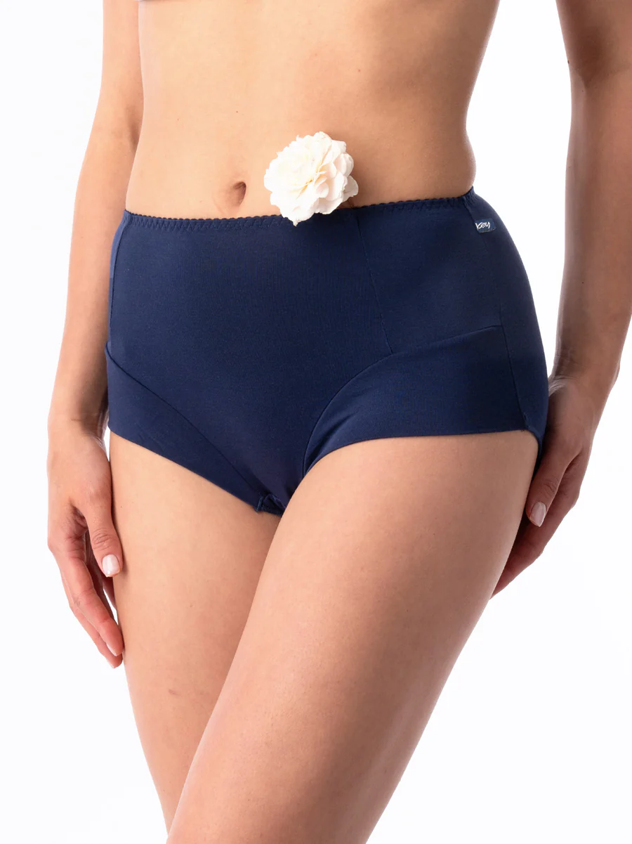 Bambusowe maxi bikini 2 szt. - granatowe - Image 2
