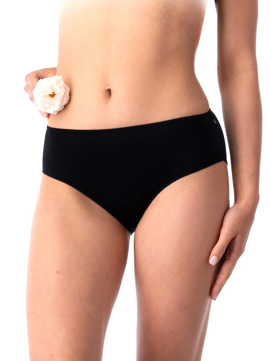 Bambusowe midi bikini 2 szt. - czarne