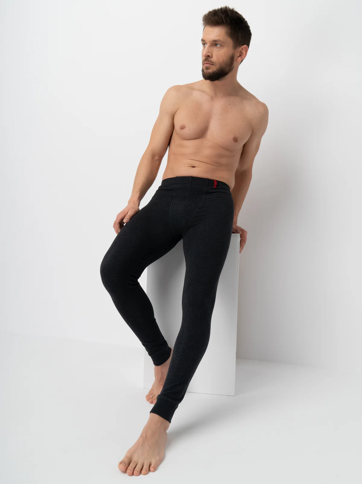 Ciepła bielizna – Hot Touch – Kalesony-czarny - Image 5