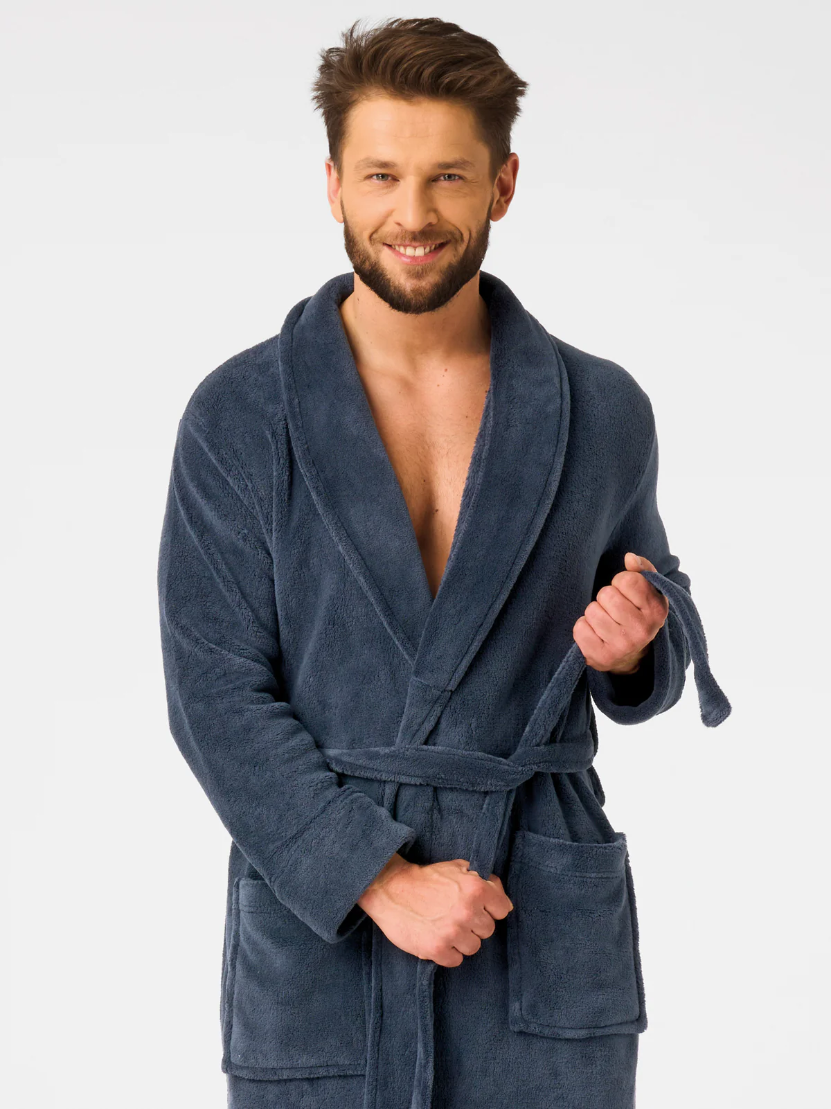 ELEGANCKI MĘSKI SZLAFROK - Image 11