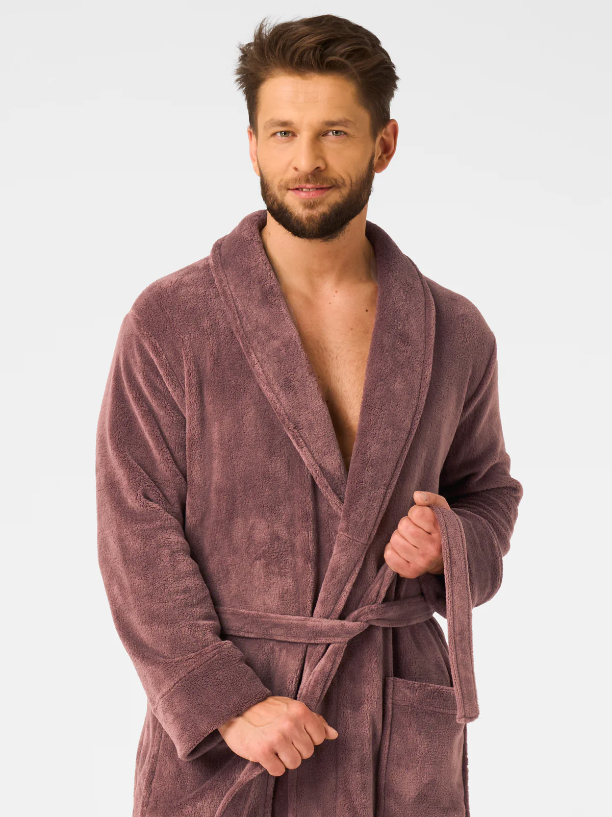 ELEGANCKI MĘSKI SZLAFROK - Image 6