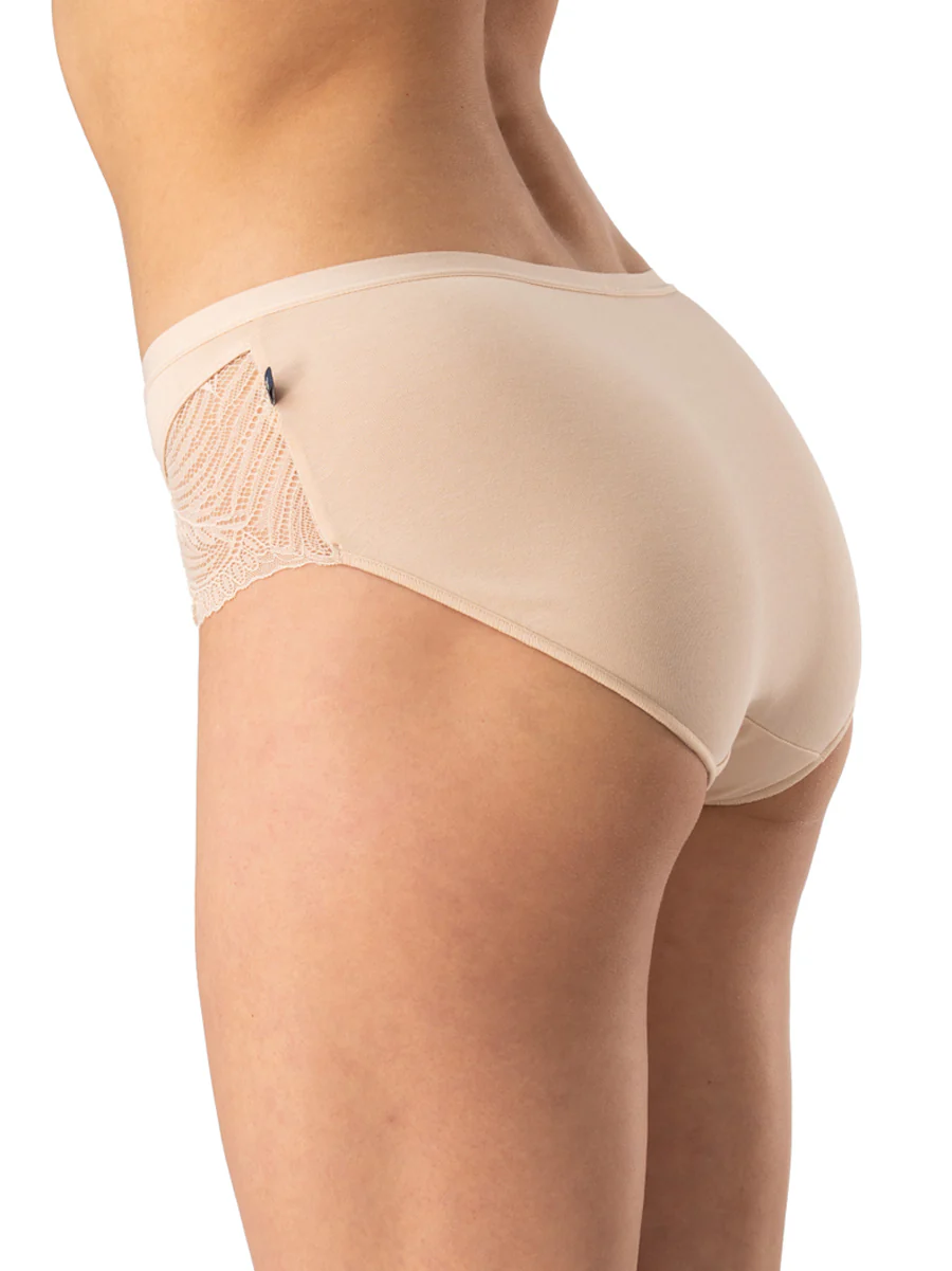 ELEGANCKIE MIDI BIKINI Z KORONKĄ 2szt. - beżowe - Image 2