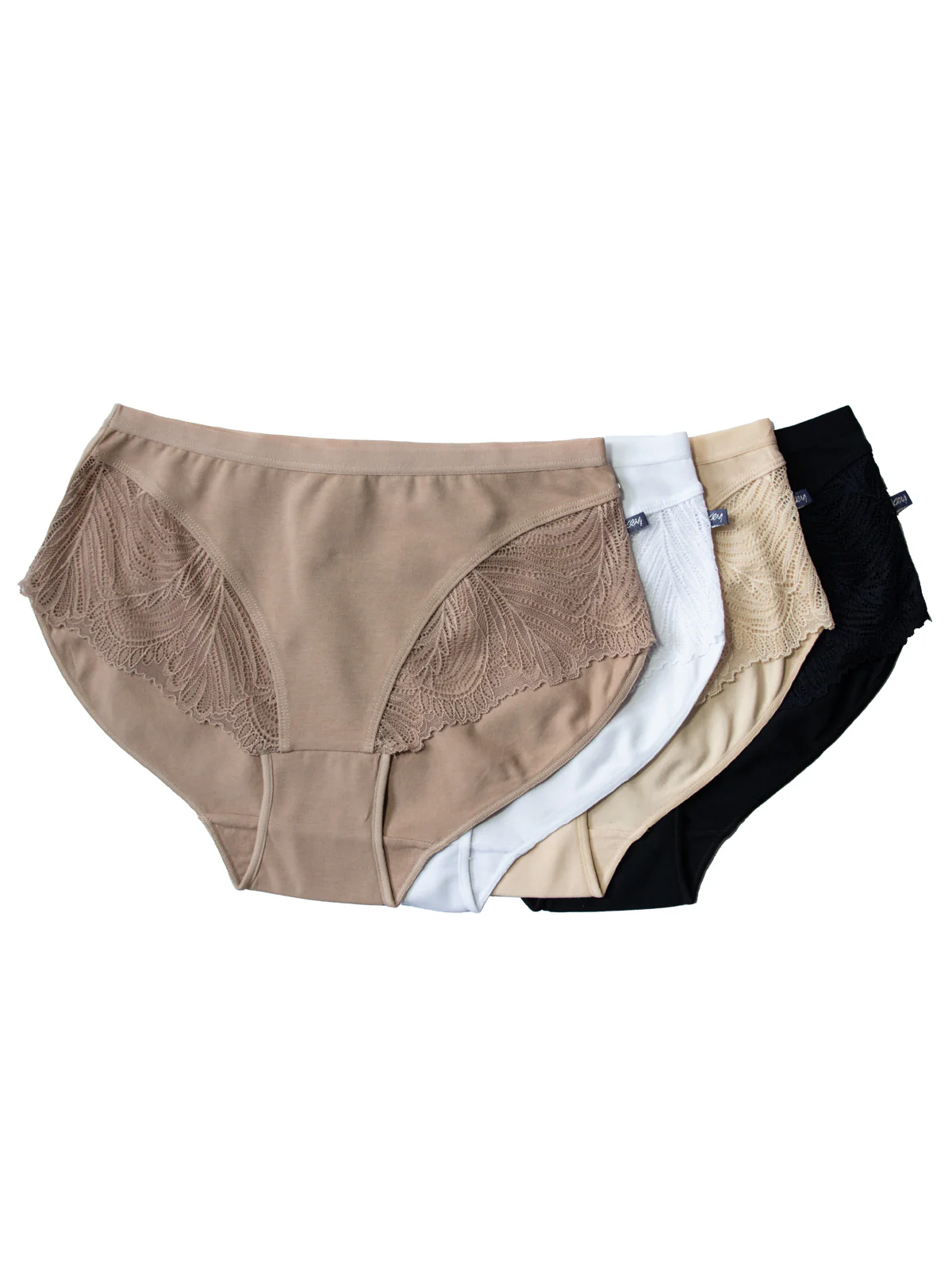 ELEGANCKIE MIDI BIKINI Z KORONKĄ 2szt. - białe - Image 3