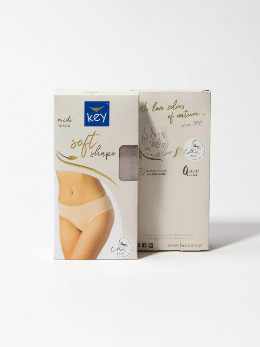 Bezszwowe midi bikini 1 szt. - czarne - Image 3