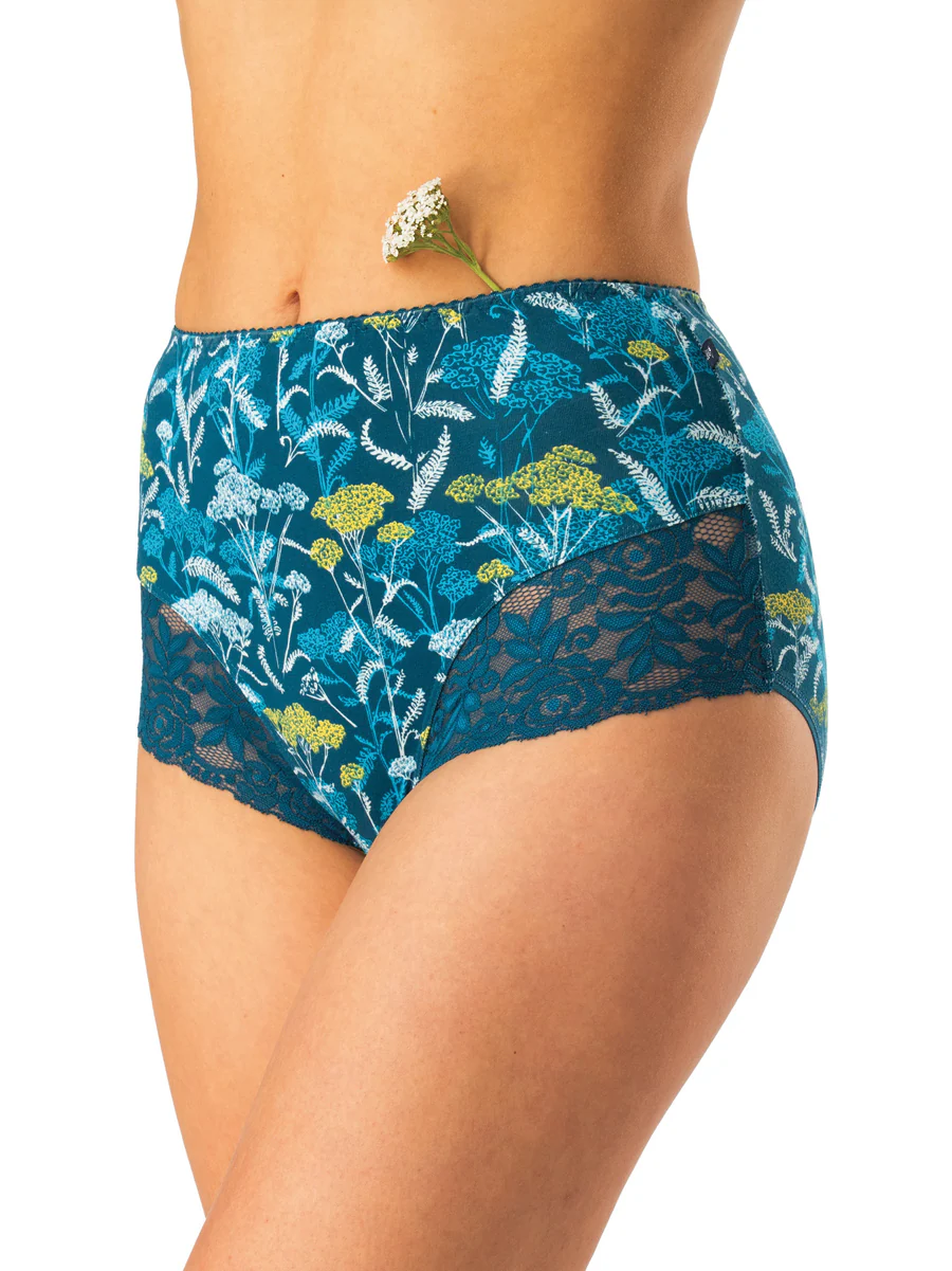 WYSOKIE MAJTKI MAXI BIKINI Z RYSUNKIEM KRWAWNIKA 2 szt - Image 3