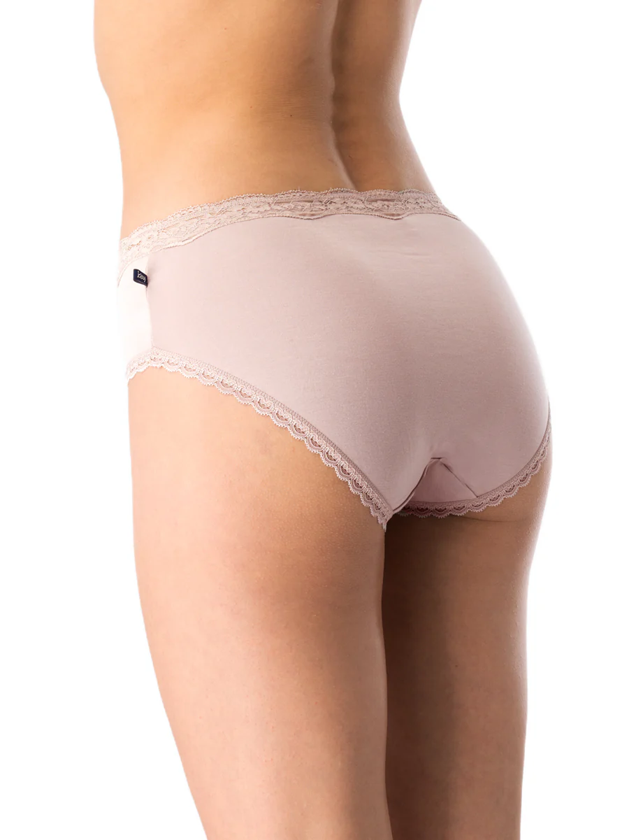 Bambusowe semi maxi bikini 1 szt. - beżowe - Image 3