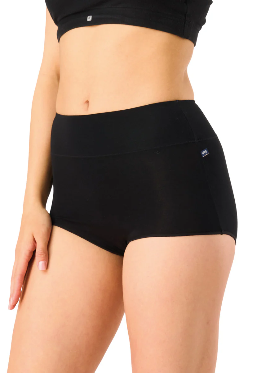 Bambusowe super maxi bikini 1 szt. - czarne - Image 2