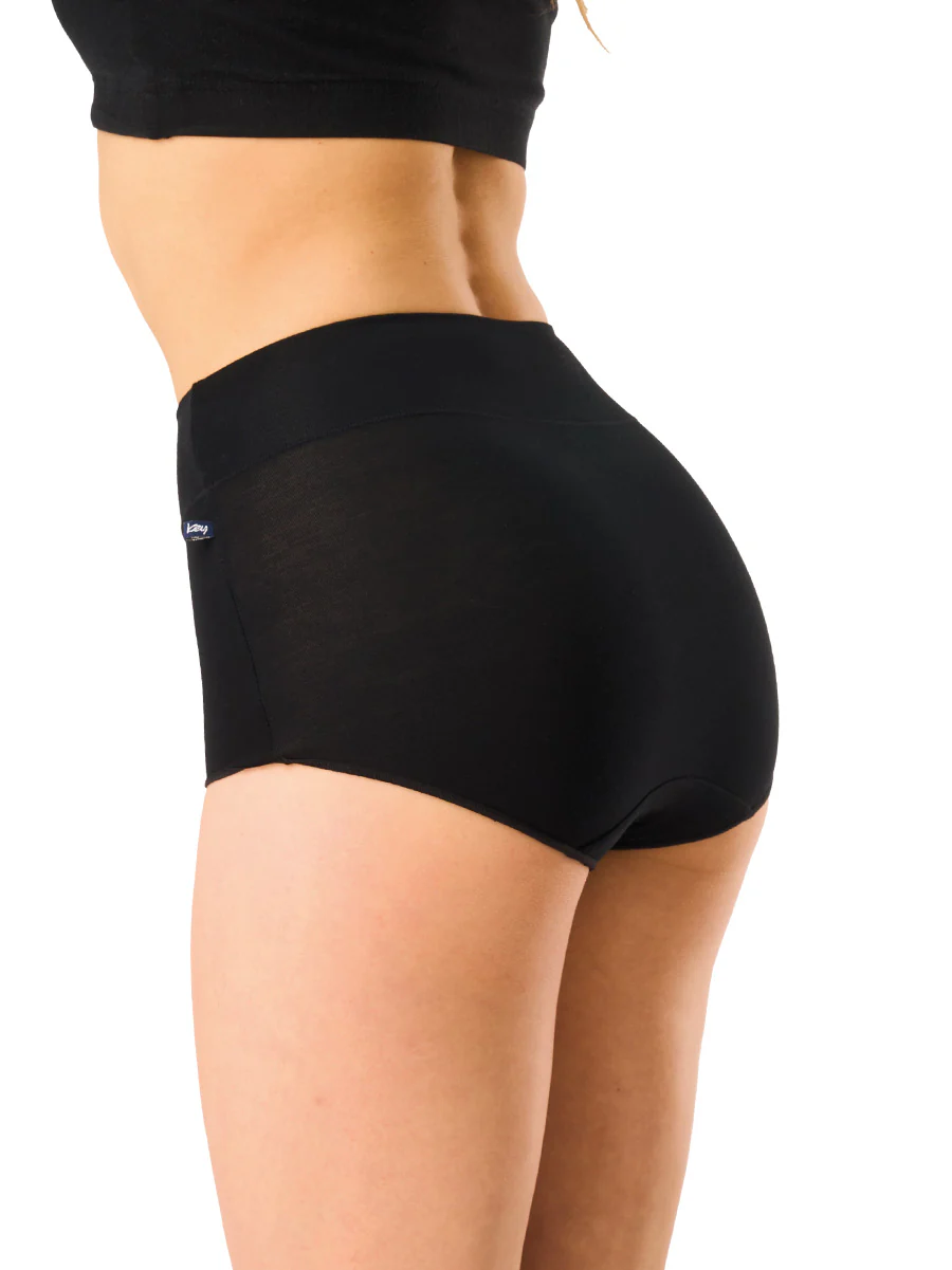 Bambusowe super maxi bikini 1 szt. - czarne - Image 3