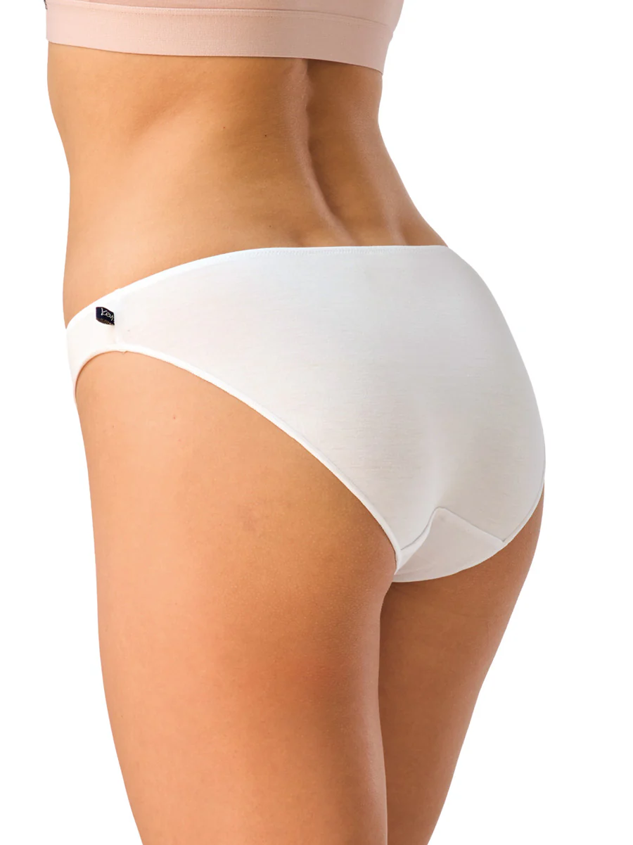 Bambusowe mini bikini 2 szt. - białe - Image 2