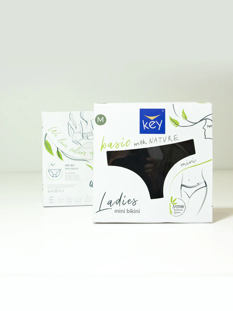 Bambusowe mini bikini 2 szt. - białe - Image 3