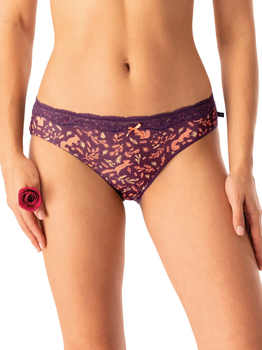 JESIENNE KOLOROWE MAJTKI MINI BIKINI 2 szt - Image 2