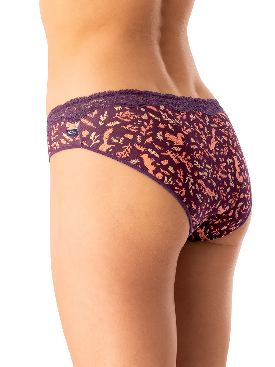 JESIENNE KOLOROWE MAJTKI MINI BIKINI 2 szt - Image 3