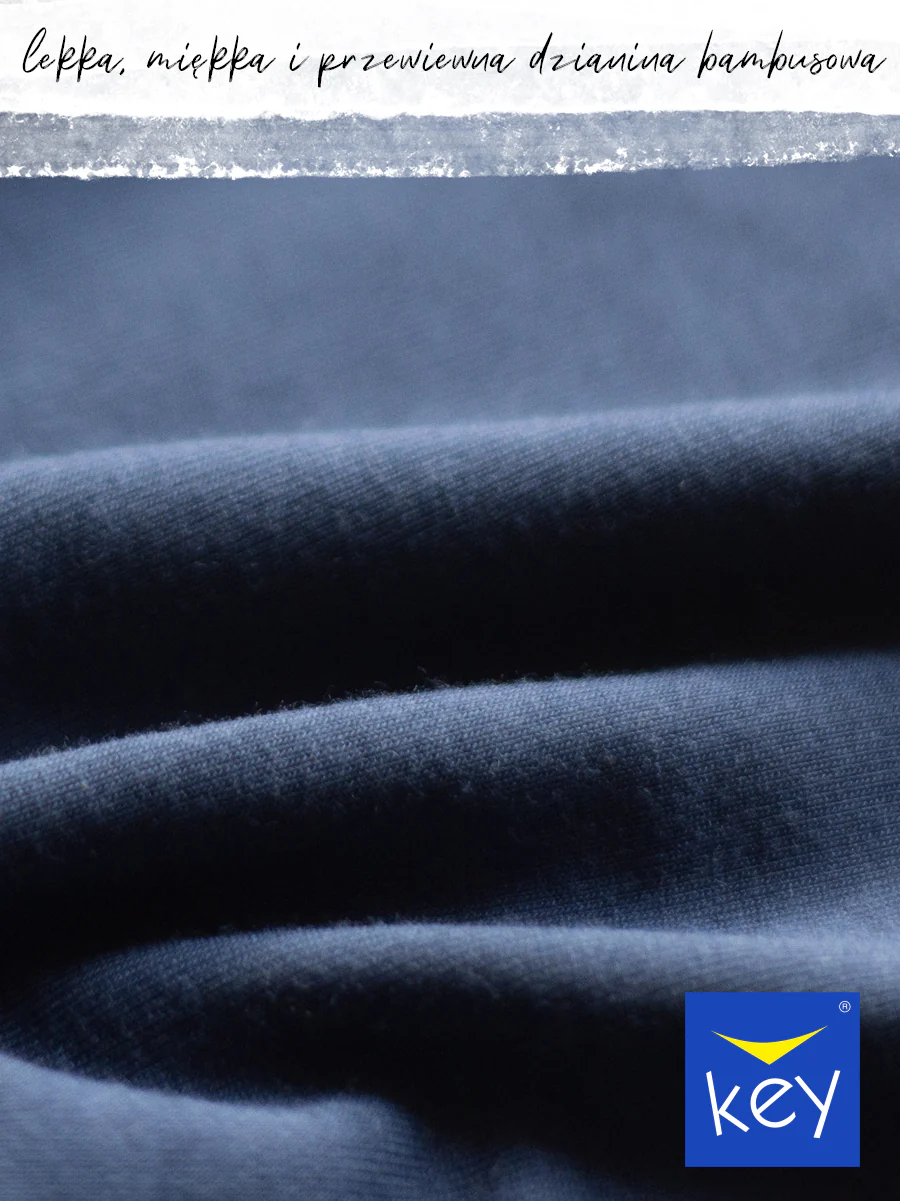 Komfortowa bambusowa piżama męska Key - do 4XL - Image 7