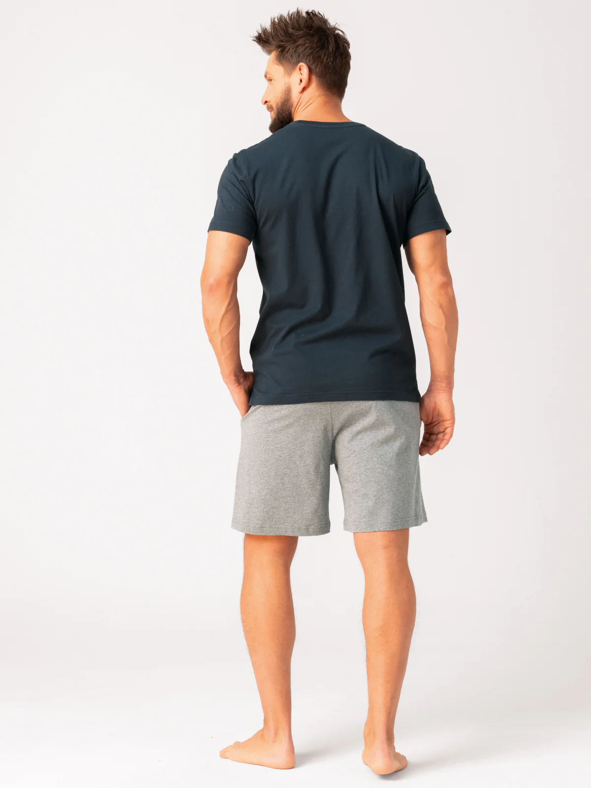 Męska piżama z krótkim rękawem 100% Bawełny - do 4XL - Image 3
