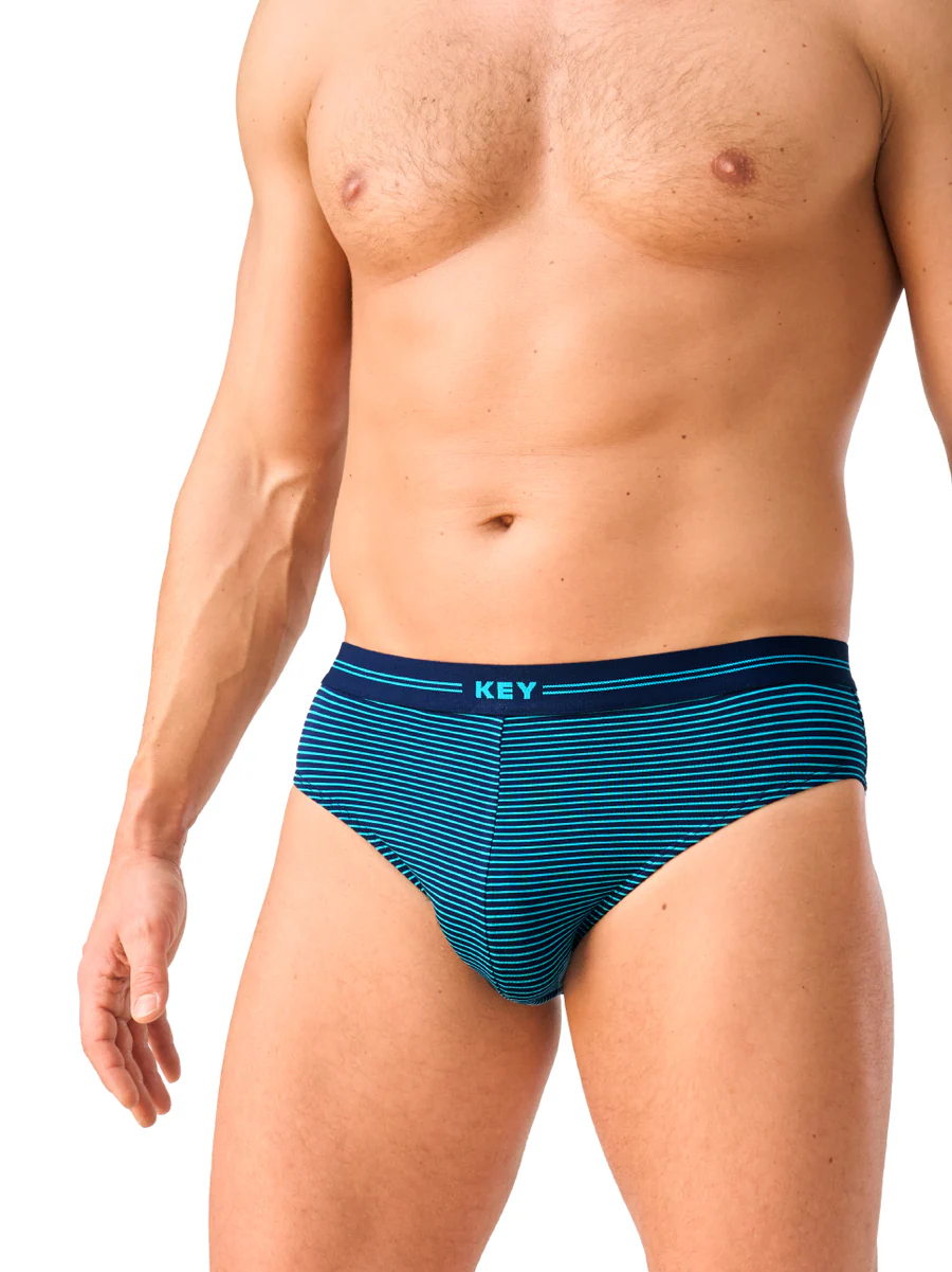 Bambusowe slipy w paski 2-pak (do 4XL)