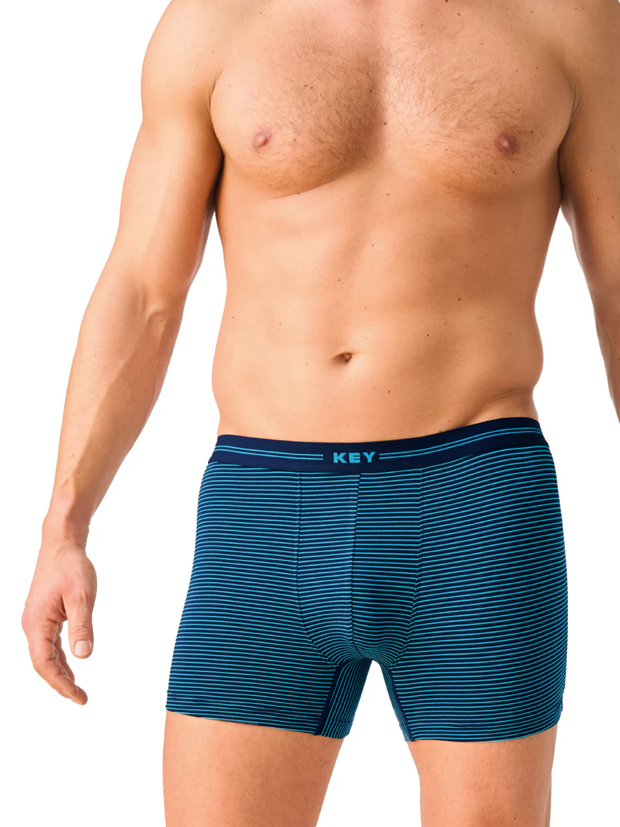 Bambusowe bokserki w paski - do 4XL